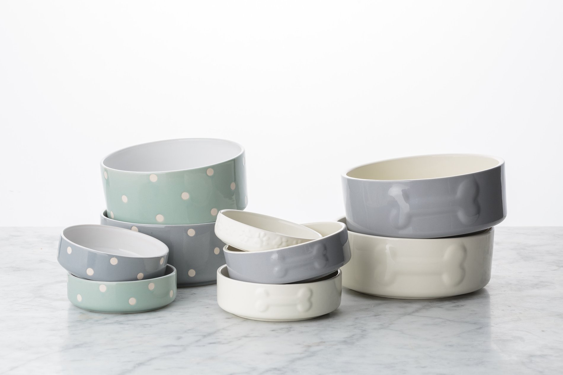 Ciotola Per Gatti Mason Cash Smokey In Gres - Diametro 16 Cm, Lavabile In Lavastoviglie, Design Elegante