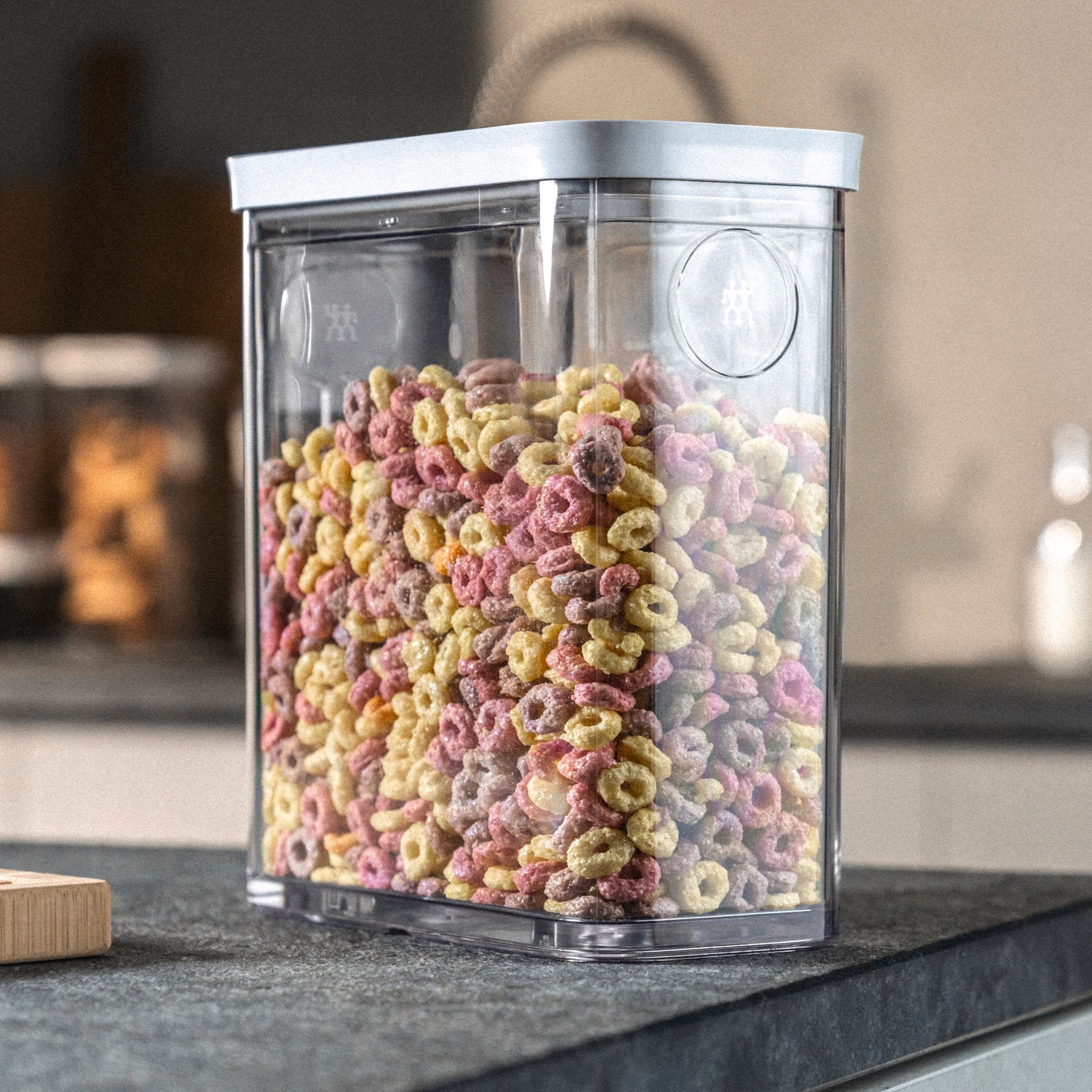 Zwilling Fresh & Save rechthoekige container 2 L transparant wit 1 stuk(s Zwilling Fresh & Save rechthoekige container 2 L transparant wit 1 stuk(s